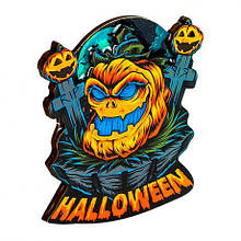 Магніт декоративний, об'ємний на Halloween 8,5*9,5см 719 MZOPT