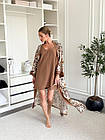 Жіночий Подарунковий комплект халат+сорочка COSY Boho