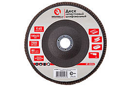 Круг пелюстковий торцевої Intertool 180 мм Р60