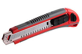 Ніж Intertool 18 мм автозамок + 3 леза