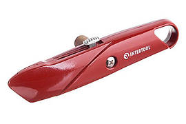 Ніж Intertool трапецієподібний металевий