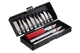 Набір скальпелів Intertool 13 од.