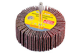 Круг пелюстковий в оправці Mastertool 80 х 30 мм Р60