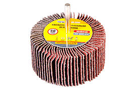 Круг пелюстковий в оправці Mastertool 80 х 40 мм Р40