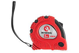 Рулетка Intertool 5 м х 25 мм супер-магніт