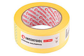 Стрічка малярська Intertool 48 мм х 40 м жовта (4 шт.)