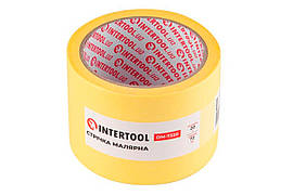 Стрічка малярська Intertool 72 мм х 20 м жовта (2 шт.)