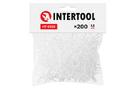 Хрестики для плитки Intertool 1.5 мм (200 шт.)