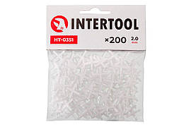 Хрестики для плитки Intertool 2 мм (200 шт.)