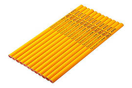 Олівець Intertool по склу 240 мм (12 шт.) Жовтий