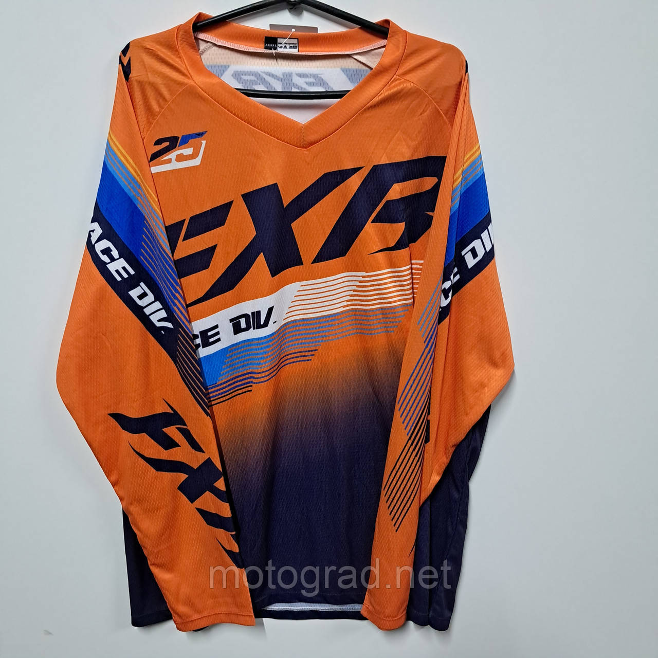 Джерсі для мото крос Ендуро FXR Жовто-синій розмір XXXL, фото 1