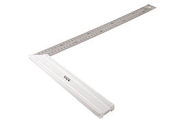 Кутник Mastertool 500 мм алюміній + нержавеющаяя сталь