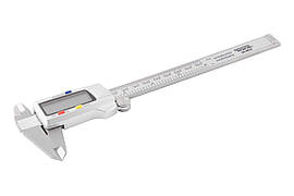 Штангенциркуль Mastertool 150 мм електронний ціна ділення 0.02 мм металевий