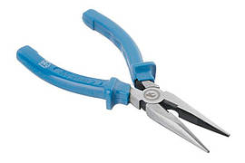 Щипці подовжені прямі Intertool 160 мм American type