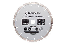 Диск алмазний Intertool 180 мм сегмент