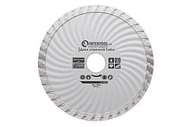 Диск алмазний Intertool 125 мм турбоволна