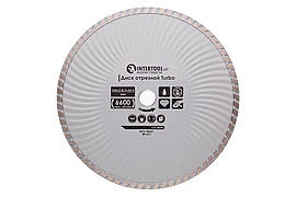Диск алмазний Intertool 230 мм турбоволна