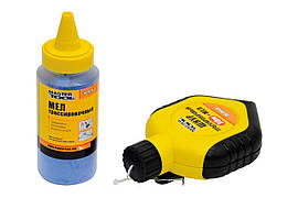 Набір 2-в-1 Mastertool шнур відбивний крейда трасування