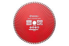 Диск алмазний Intertool 230 мм турбоволна Pro