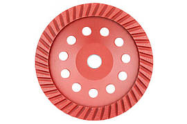 Диск алмазний для шліфування бетону Intertool 180 мм турбоволна