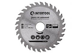 Диск пильний Intertool 115 х 30T х 22.2 мм