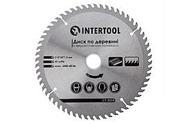 Диск пильний Intertool 210 х 60T х 30 мм