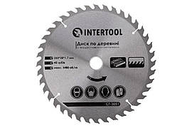 Диск пильний Intertool 250 х 40T х 30 мм