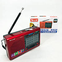 Портативная колонка радио MP3 USB Golon RX-6622. Цвет: красный