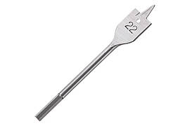 Свердло по дереву пір'яне Intertool 22 мм