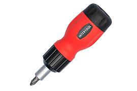 Викрутка Intertool реверсивна 6 од.