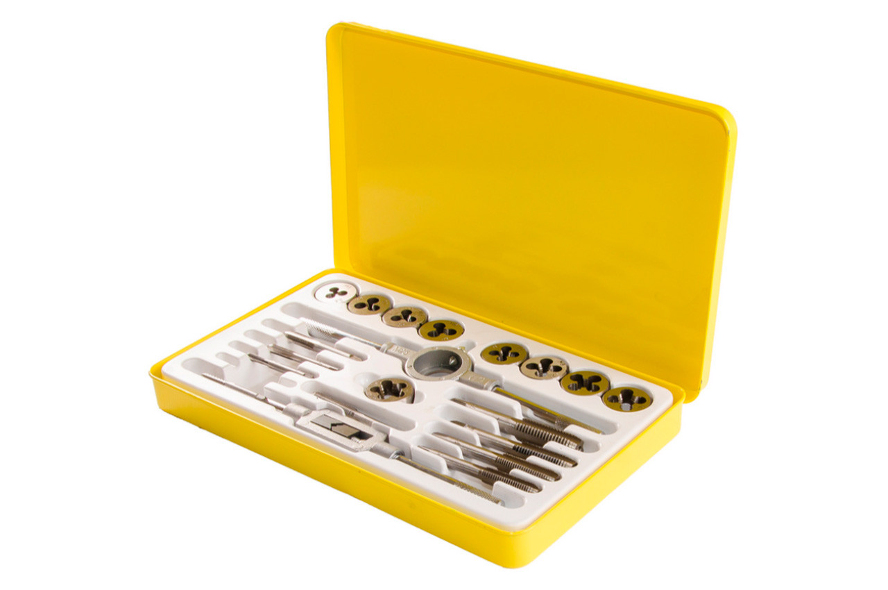 Набір мітчиків і плашок Mastertool 20 од. PROF