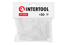 Клини для плитки Intertool 40 мм (40 шт.)