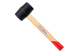 Киянка Intertool 350 г х 55 мм Чорна ручка дерев'яна