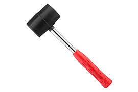 Киянка Intertool 450 г х 65 мм Чорна ручка метал