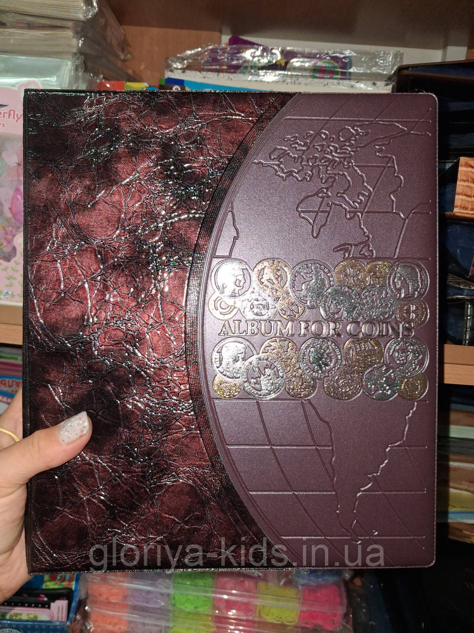 Альбом для монет та банкнот Big Collection формату Оптима на 739 комірок 20 листів, фото 1