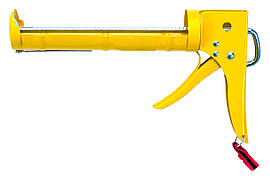 Пістолет для силікону Сила 225 мм суцільний посилений