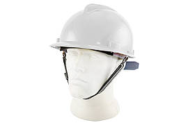 Каска будівельна Mastertool біла