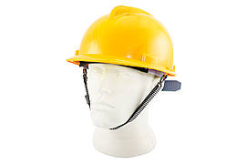 Каска будівельна Mastertool жовта