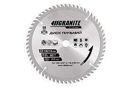 Диск пильний Granite 190 x 60T x 16 мм