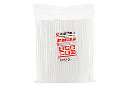 Клейові стрижні Intertool 7.4 x 200 мм прозорі (1 кг)