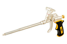 Пістолет для піни Mastertool нікель (зелена ручка)