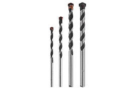 Набір свердел по бетону S4 Intertool 4 шт. (5 6 8 10 мм)