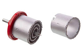 Набір корончастих свердел по плитці Intertool 4 шт. (33 53 67 73 мм)