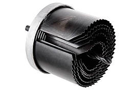 Набір корончастих свердел по гіпсокартону Intertool 7 шт. (26-63 х 43 мм) подовжені