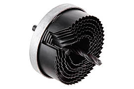 Набір корончастих свердел по гіпсокартону Intertool 7 шт. (26-63 х 20 мм)