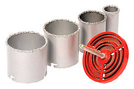 Набір корончастих свердел по плитці Granite 4 шт. (33 53 67 73 мм)