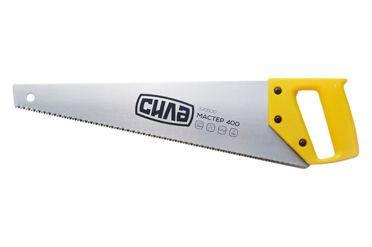 Ножівка по дереву Сила 400 мм x 7T x 1" x 2D