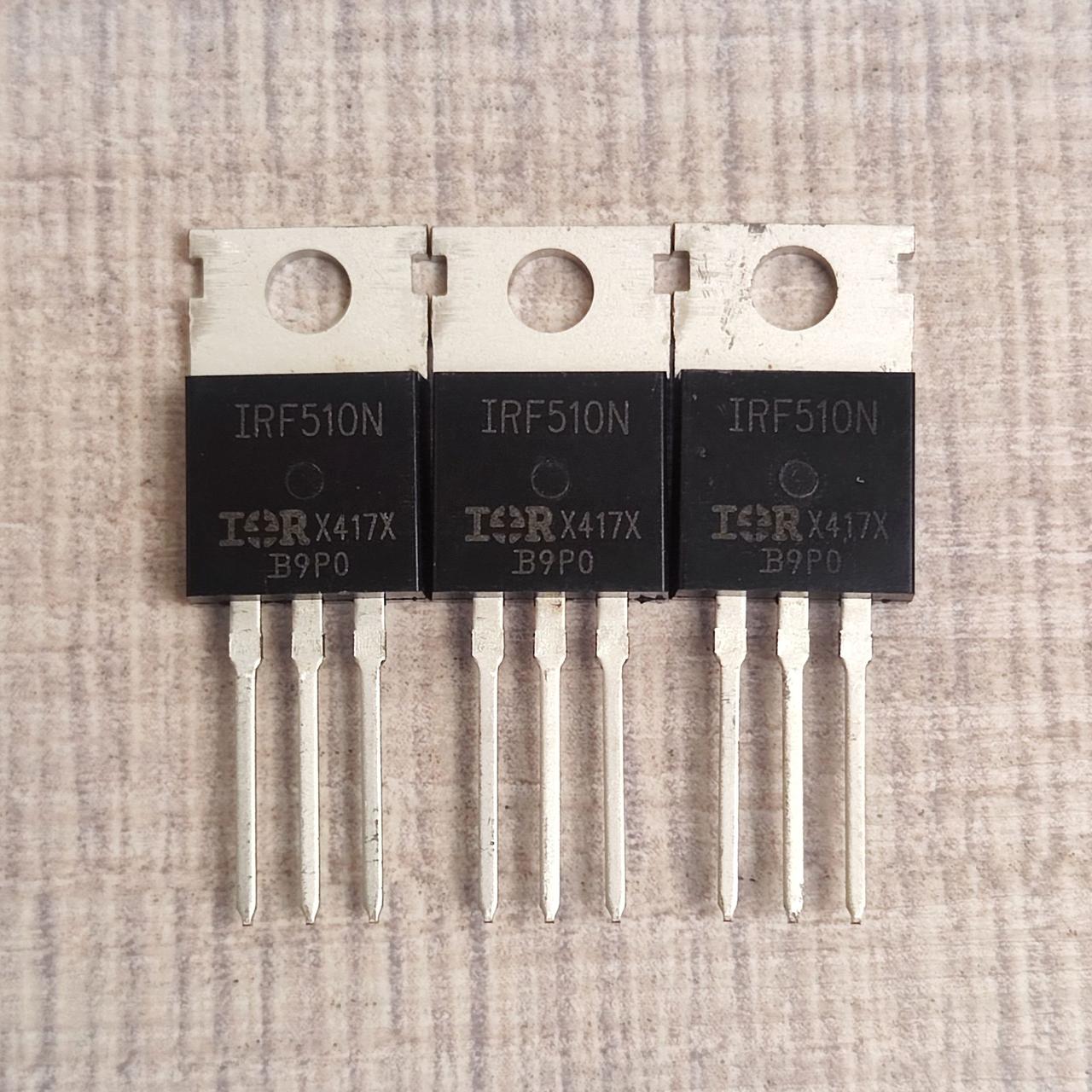 Транзистор IRF510 IR MOSFET N-Канал 100В 0,54 Ом 5.6 А TO-220-3