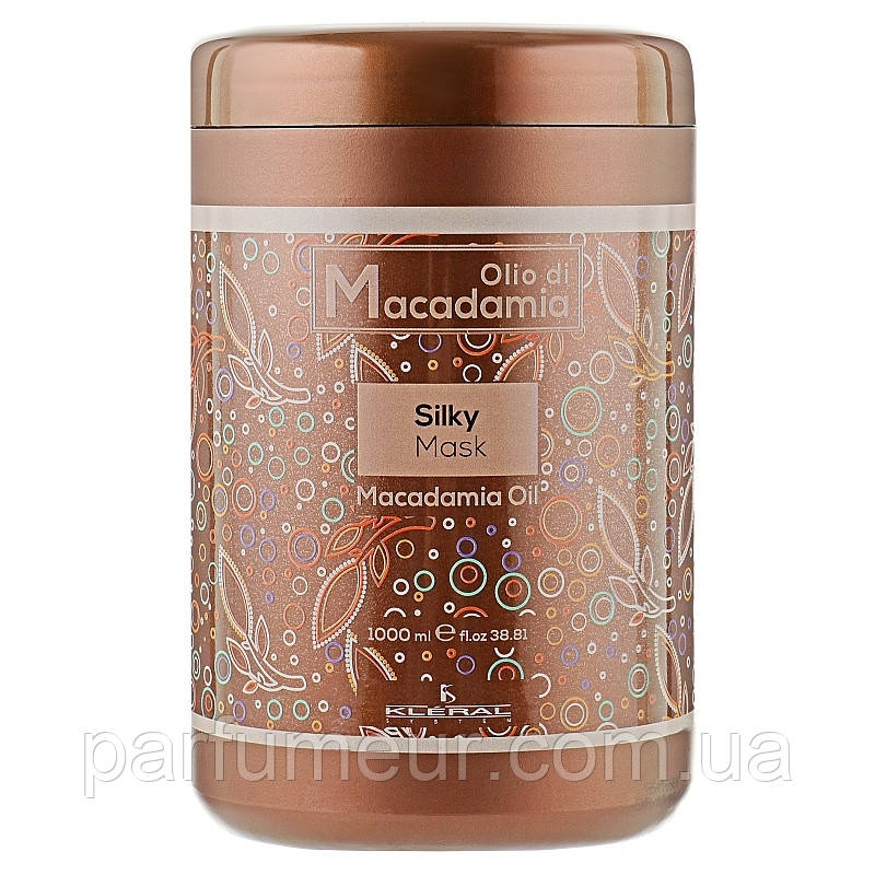 Kleral System Olio Di Macadamia Silky Mask Маска-шовк з олією макадамії 1000 мл, фото 1