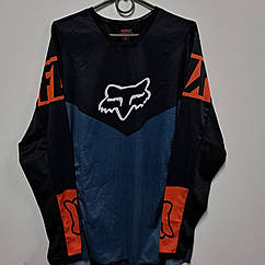 Джерсі для мото кросу Fox grey Pro чорногаряча розмір XL